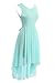 Dasior Women's A-Line Asymmetric High Low Summer Beach Holiday Party Dress