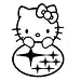 Hello Kitty Subaru PREMIUM Decal 5