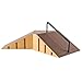 Tech Deck 20075297  - Build-A-Park - Flat Ramp Grind Rail (Brown) Customize Your Park By Building It Your Way!, Multi