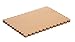 Juvale Disposable Scalloped Paper Placemats - Table Placemats for Dining, Party, Weddings & Showers (Brown 10 x 14 in)