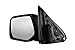 Left Driver Side Textured Side View Mirror for 2008-2012 Ford Escape, 2008-2011 Mercury Mariner - Power Operated, Manual Folding - Parts Link # FO1320291