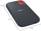 SanDisk Extreme Portable SSD 500GB Up to 550MB/s Read Windows Mac view 5