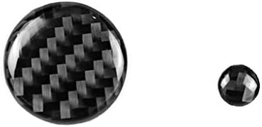Yangge Yujum Carbon Fiber Function Button Volume Knob Trim Replacemnt For Mazda3/6 CX-9 CX-5 Car Interior Decoration