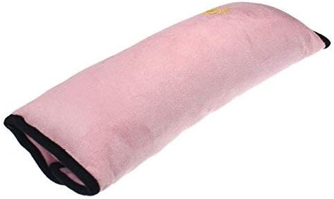 COOLDEALS Car Soft Headrest Seat belt Cushion Neck Pillow Auto Elevator Mat Shoulder Pad Pillow Vehicle Seatbelt Strap Harness Head Pad Cover One size fits all