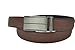 Hampton Leather Belt with Innovative Contempo Sienna Ratchet Belt Buckle - One Size Fit, Saddle Tan