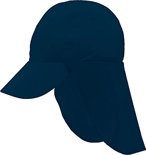 Coolibar UPF 50+ Kids' Surfs Up All Sport Hat - Sun Protective,Large/X-Large,Navy