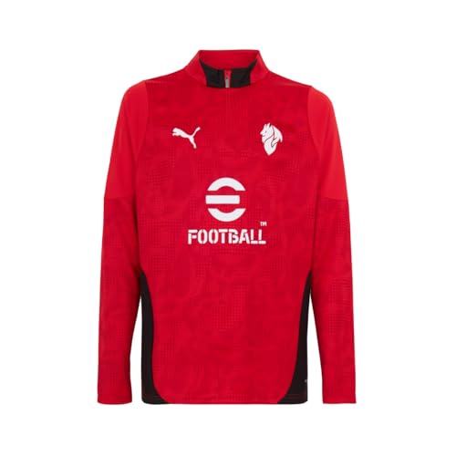 PUMA AC Mailand Training 1/4 Zip Sweatshirt rot, M Herren