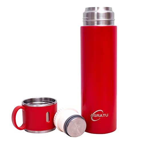 AGRATU Thermos Bottles for hot and cold drinks19.6 oz Vacuum Insulated DoubleWalled Water