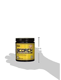 M.A.N. Productos deportivos de escorcho, energiza y quema, termogénica, contiene cafeína orgánica natural, fácil mezcla, sabor de limonada rosa, 75 servidos (polvo de 13,23 oz)