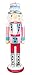 Needzo Pink Nutcracker Christmas Figure with Cake Hat, 14 Inch