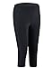 Hilor Women's High Waist UV Rash Guard Pants Crop Swim Leggings Sports Capri Tights