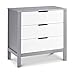 Carter's by DaVinci Colby 3-Drawer Dresser in Grey and White