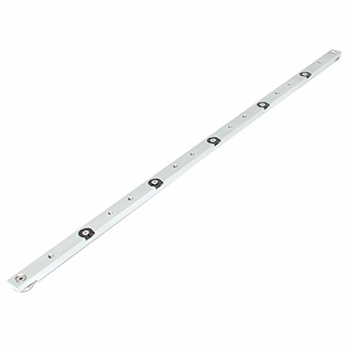 SENREAL 650mm Aluminum Alloy Miter Bar Miter Gauge Rod Miter Slider Table Saw