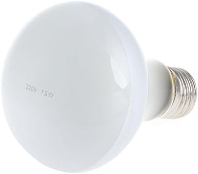 Peako 220V Reptile UVA Poly Sand Light Lamp Bulb Spotlights Warm (25/40/50/60/75/100W Optional) (75W)