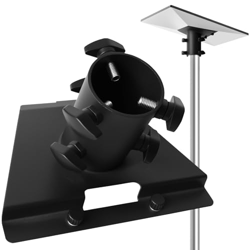 Starlink Gen 3 Tube Adapter, Starlink Gen 3 Pole Mount 28-54mm, V3 Roof Mounting Plate, Compatible with Standard Antenna, Tube Not Included