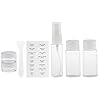 MagiDeal Lege flessenset, 6-delige set reisflesjes voor shampoo, crème, lichaamsverzorging, lotions en reisflessen