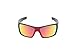 Oakley Men's OO9101 Batwolf Rectangular Sunglasses, Matte Black Ink/Ruby Iridium, 27 mm