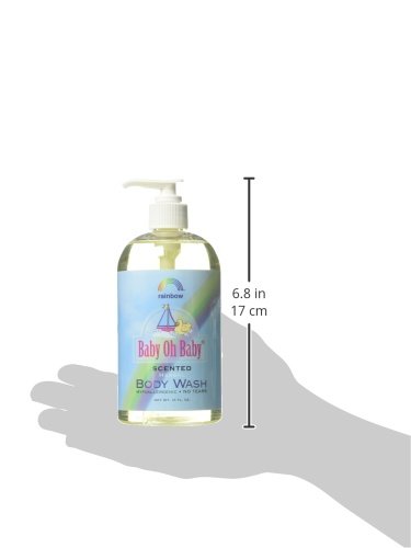 Rainbow Research, Body Wash Oh Baby Herbal, 16 Fl Oz