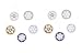 Pureglasz Honeycomb Glass Screens 7-9 Mm (10 Pack) Assorted Colors