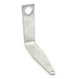 Superior Parts GH1 Single hole L shaped 3/8 Inch Aluminum hook