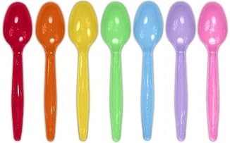 Heavy Weight Colored Frozen Yogurt Spoons (1000 Pcs/Case) (Purple)