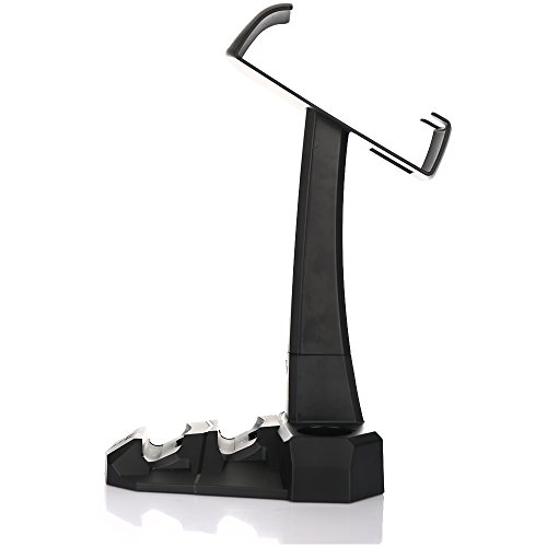 image for Bemodst Quad Dock VR, 4 Port Charging Dock Station Charger with Stand 