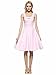 Maggie Tang 50s 60s Vintage Cocktail Swing Rockabilly Ball Gown Dress Pink L