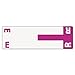SMD67156 - Smead 67156 Purple AlphaZ NCC Color-Coded Name Label - E R