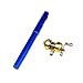 TOOGOO(R) Mini Pocket Aluminum Alloy Fishing Fish Travel Pen Shape Rod Pole Blue