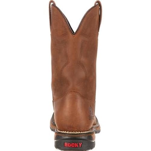 rocky cowboy work boots