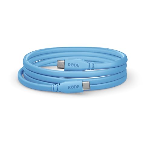 RØDE SC17 USB-C to USB-C Flat Cable (1.5m, Blue)