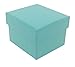 888 Display USA Ultra Elegant Teal Blue Jewelry Box - Perfect Ring box for that special someone. Luxurious proposal ring gift box