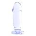 Doc Johnson Crystal Jellies - Starter Kit - For Graduated Anal Training - Ease Your Way Into Backdoor Pleasure -3 Penis Shaped Plugs - Clear