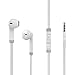 in Ear Headphones VMTOP Earphones with Microphone 3.5mm Earbuds for iPhone,Samsung,Smart Phones, Android, Tablet and Other Compatible Devices White (Pink)
