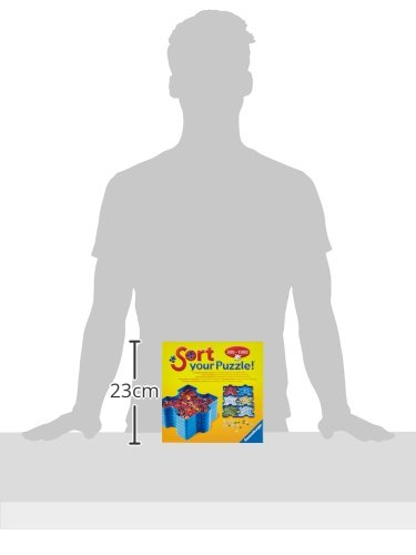 Ravensburger Puzzle Sort & Go - 6 stapelbare Puzzle-Sortierschalen zum einfachen Sortieren und Aufbewahren von Puzzleteilen, Ideales Zubehör für Puzzler – Bild 8