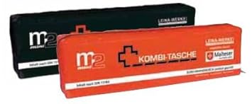 Leina Werke 14016 Mini-Kombitasche M2 ohne Klett, XS, Rot/Schwarz