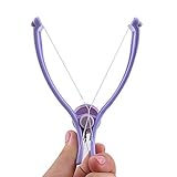 Aland Facial Hair Remover Threading Epilator Defeatherer Spring DIY Beauty Makeup Tool Line Hair Removal Clip Manual Hair