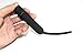 Sounding Silicone Penis Vibrating 10 Speed Stimulation Adult Toy Shocking Urethral Dilators Personal Health Stimulating Catheter Rods Black for Women and Men