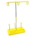 Light Weight Thread Stand - 3 Spools Holder for Domestic (Home-Base) Embroidery and Sewing Machines - Four Colors for Choices - Yellow