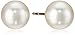 Amazon Essentials 14k Gold Round Akoya Cultured Pearl AA Quality Stud Earrings, (previously Amazon Collection)