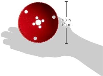 Ruko HSS Bi-Metal Hole Saw with Varied Toothing, Red Finish, 105 mm Diameter, R106105 - Image 5