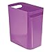 InterDesign Una Wastebasket Trash Can 12