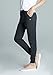 Tesla TM-FBP70-HCC_Small Loungewear Long Tapered Fit Soft Peachskin Running Casual Yoga Active with Pockets FBP70