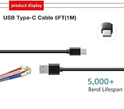 5FT USB C Adapter Charger Cord Cable Compatible for