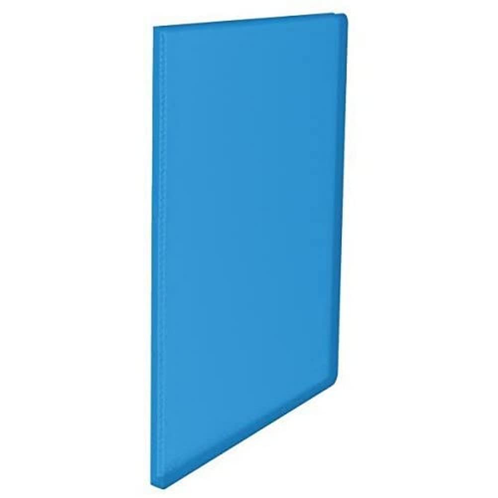 Esselte Display Book 40 Pockets Capacity 80 Sheets Transparent Envelopes Non-Reflective Finish Polypropylene Vivida Blue