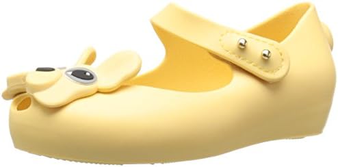 Mini Melissa Ultragirl Dog Mary Jane (Toddler), Yellow, 7 M US Toddler