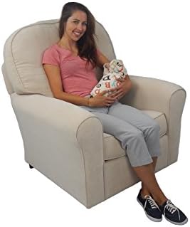 Fun Furnishings Comfy Cozy Glider, Linen
