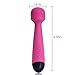 Zemalia Wand Massager Vibrator Waterproof Cordless 5 Speeds 5 Powerful Patterns Vibrating Toy for Adult