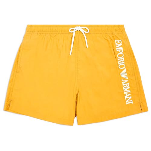 Emporio Armani Mid Boxer - Bañador para Hombre, Oro Envejecido., XXL