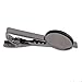 Rosebeading 10pcs/lot-Gun Metal Black Plated Tie Clip Blanks with 20mm Round Bezel
